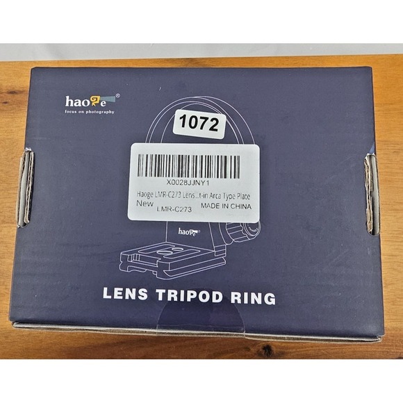 Haoge Other - Haoge LMR-C273 Lens Tripod Ring w/ Arca Type Plate Brand New Sealed